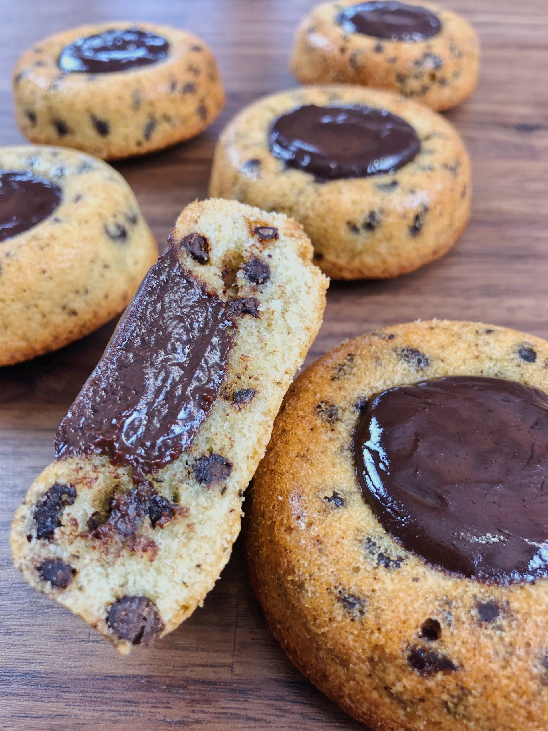 Recette Cookies au chocolat pâtissier