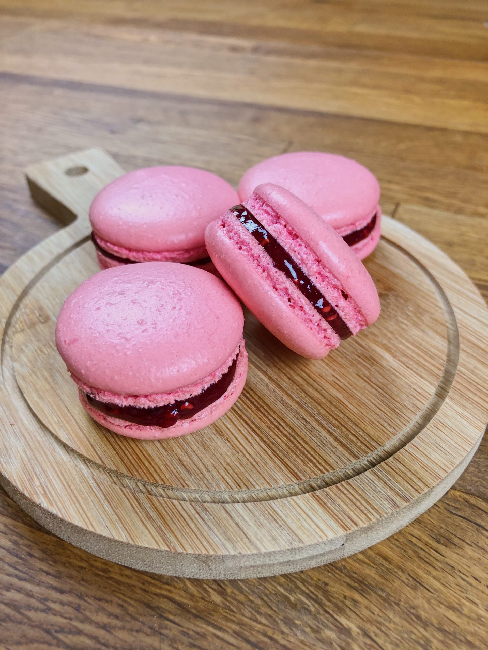 Recette de macarons framboise • Cook&Record