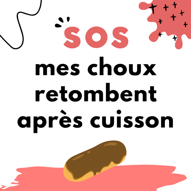 sos mes choux retombent après cuisson1