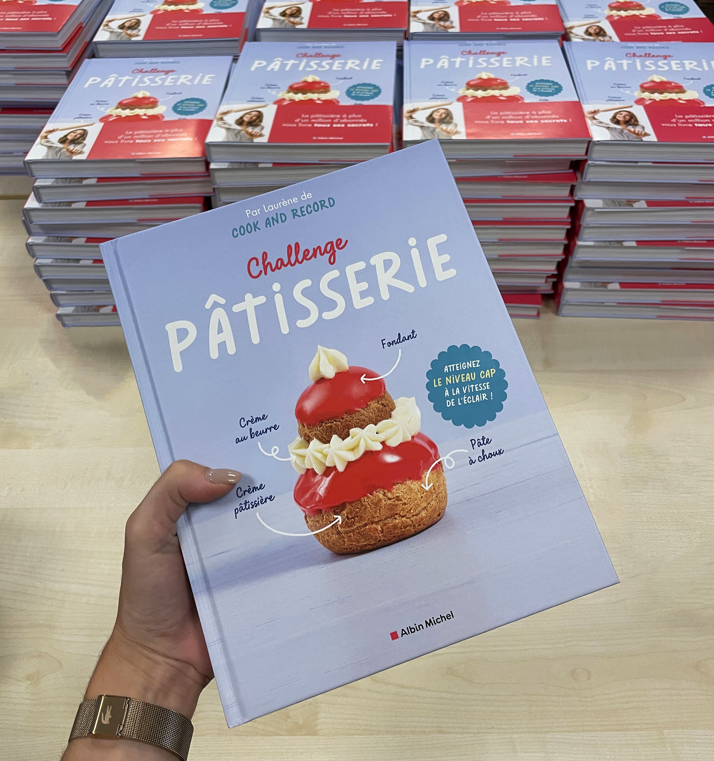 Livre Challenge pâtisserie - Cook&Record