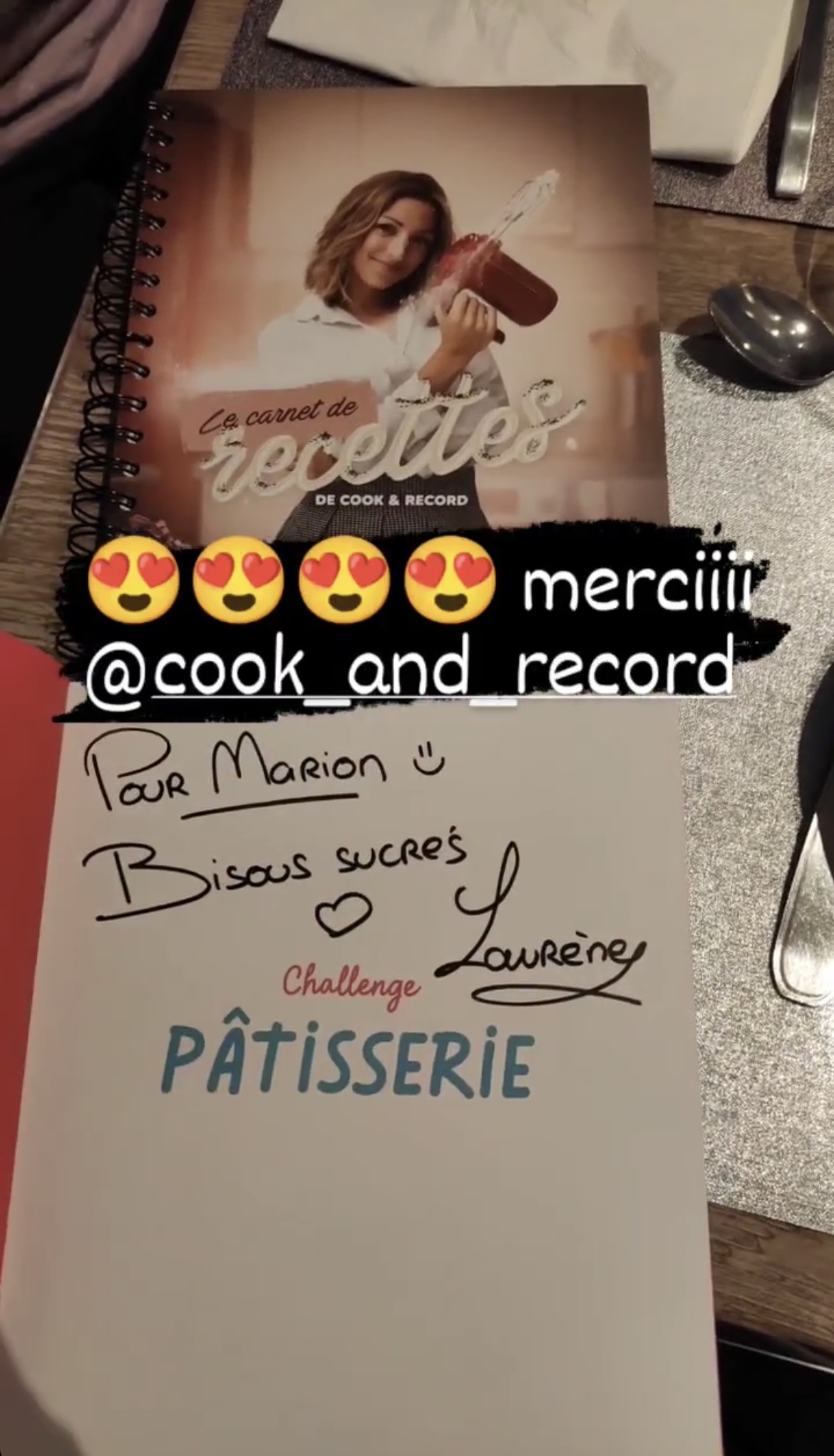 Mon Carnet de recettes - Cook&Record