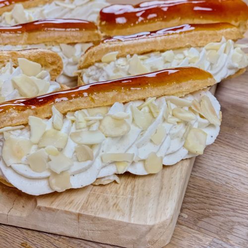 recette-eclairs-chantilly-caramel-cap-patissier-cook-and-record